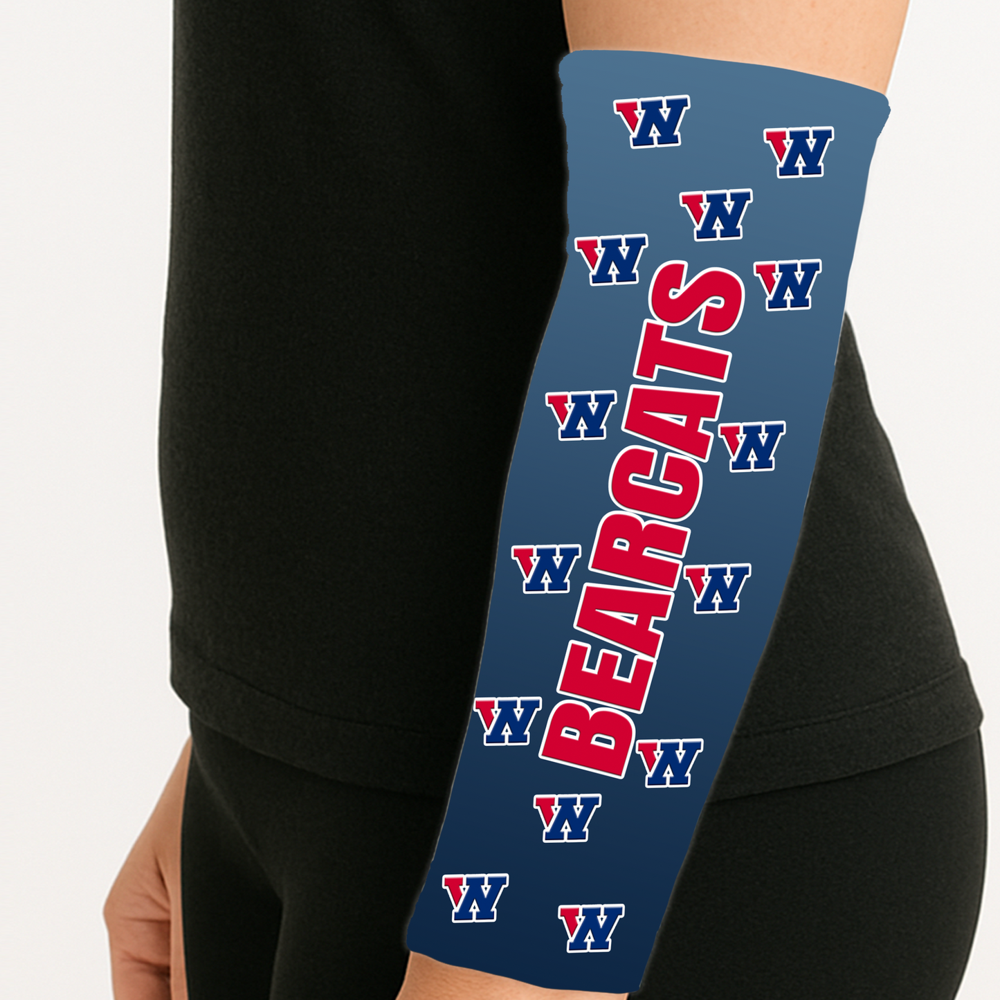 Photo Shoutout Sleeve – Custom Face & Message Arm Sleeve for Fans & Players