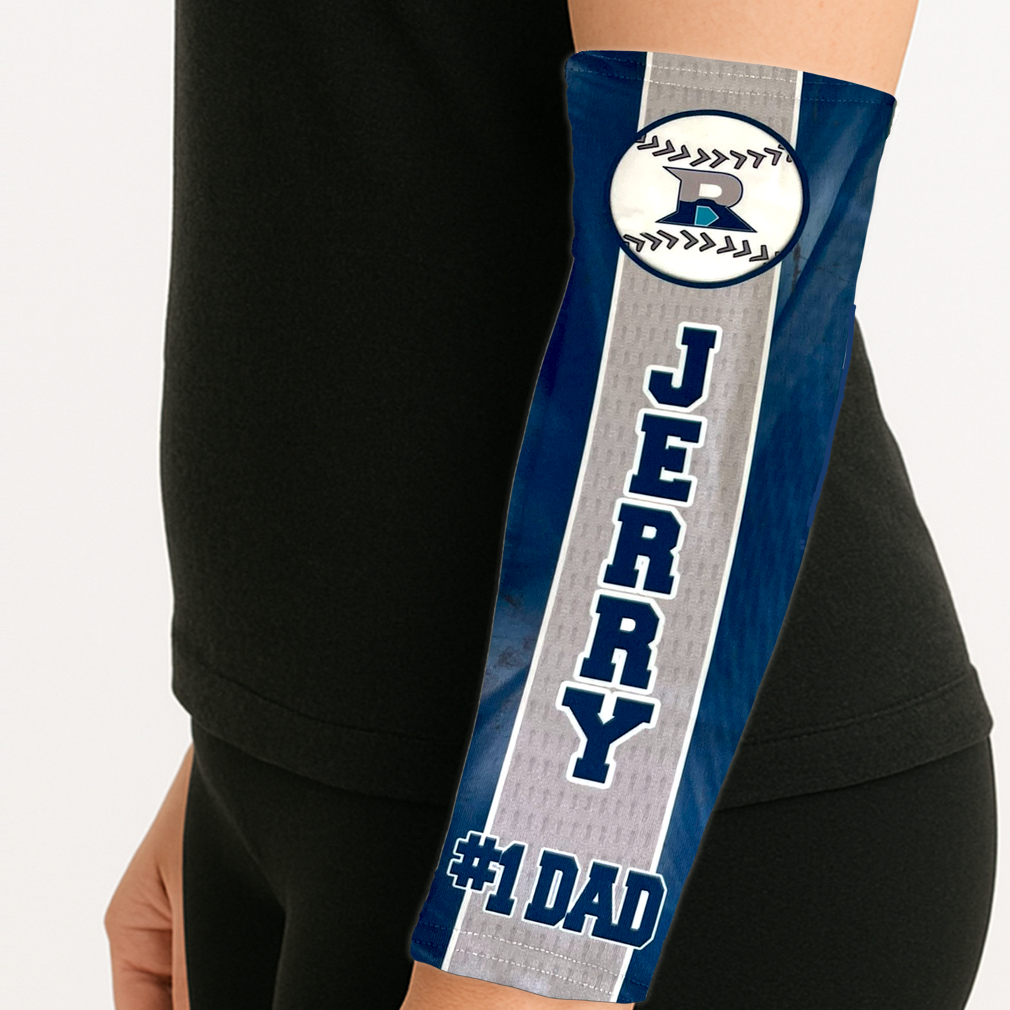 Jersey Pro Sports Arm Sleeve – Personalized Name, Number & Team Colors