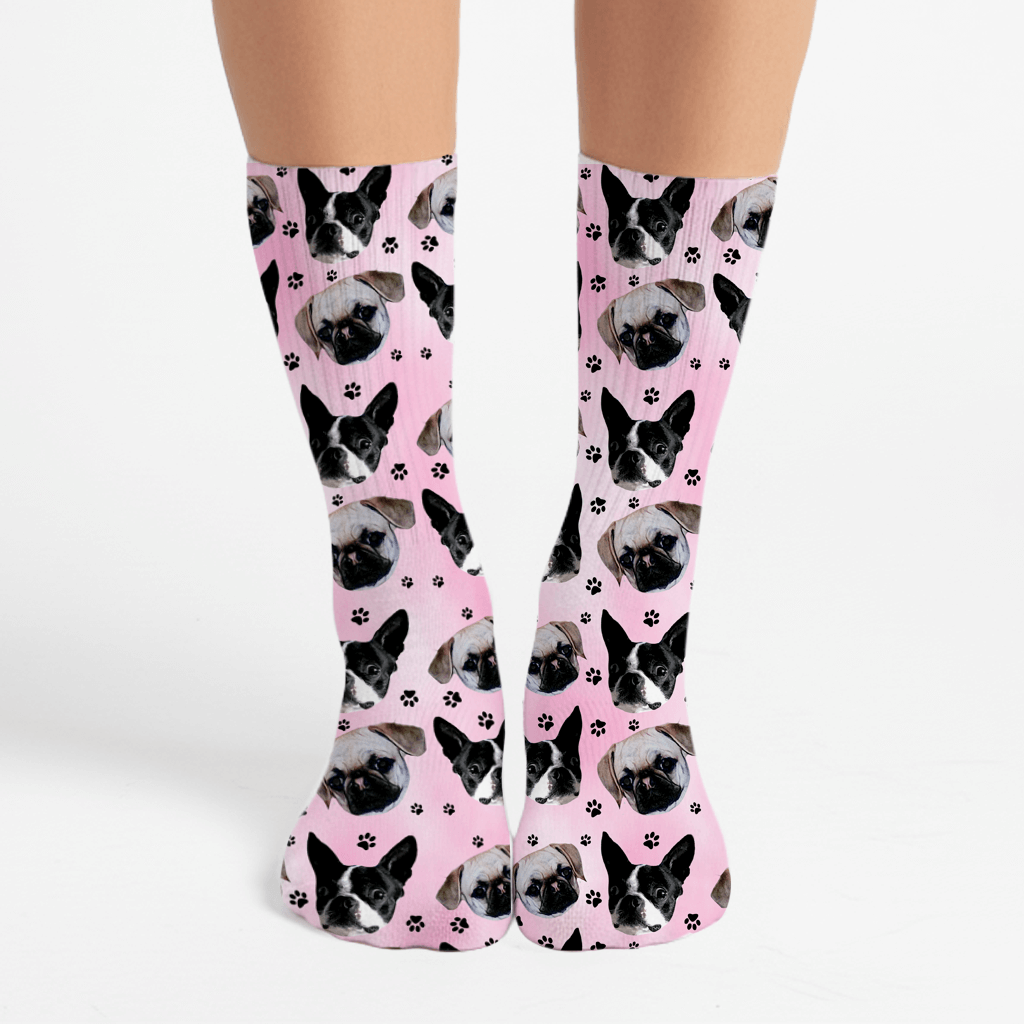 Custom crew socks for everyday wear