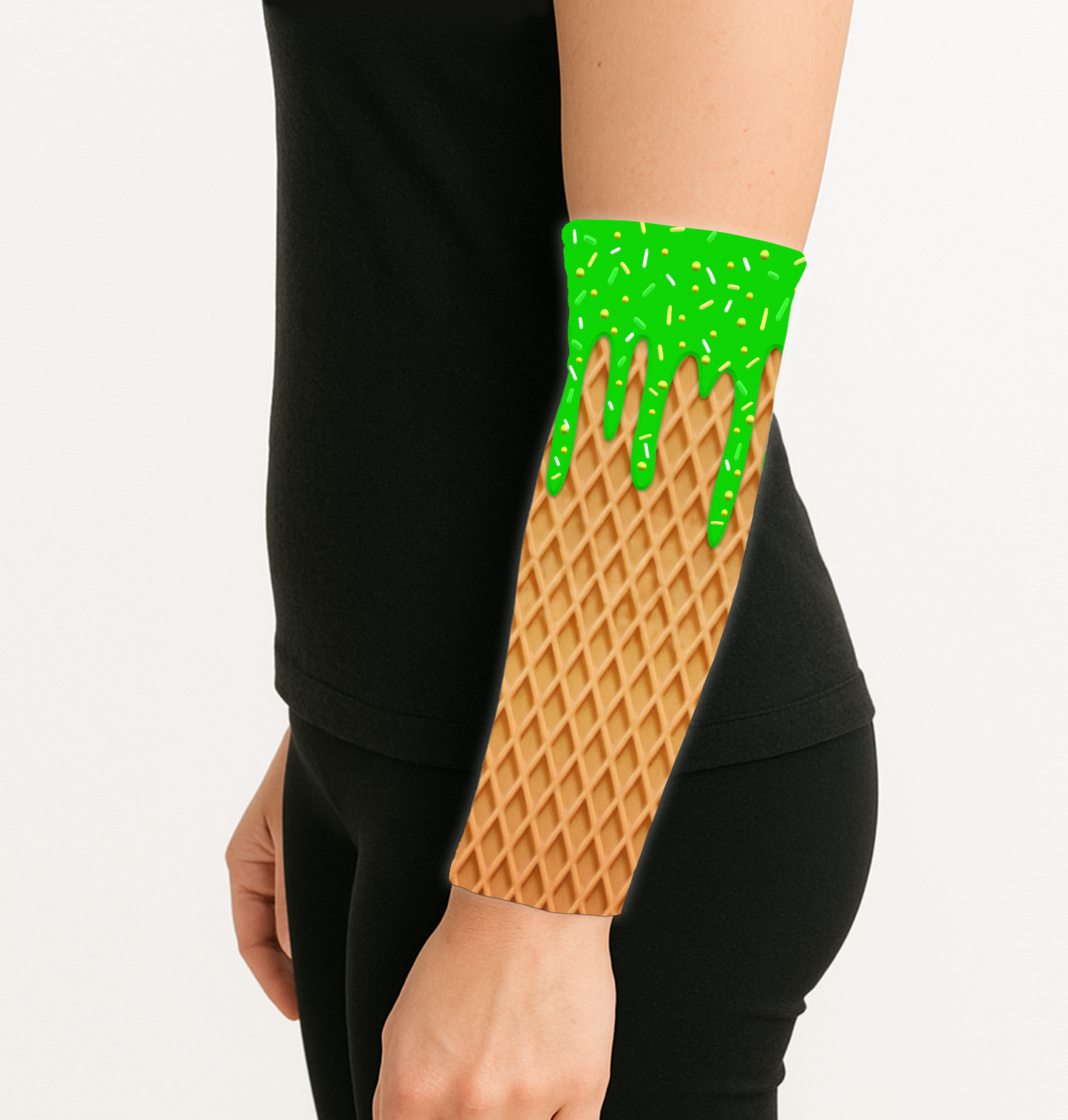 Ice Cream Drip Arm Sleeve, Custom Respect the Drip