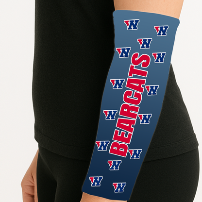 Photo Shoutout Sleeve – Custom Face & Message Arm Sleeve for Fans & Players