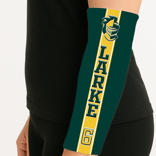 Victory Stripe Arm Sleeve – Custom Team Logo, Name & Number Sports Sleeve