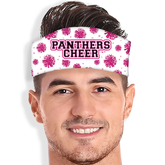 Cheer Team Skull Wrap – Custom Headband for Spirit, Practice & Performance