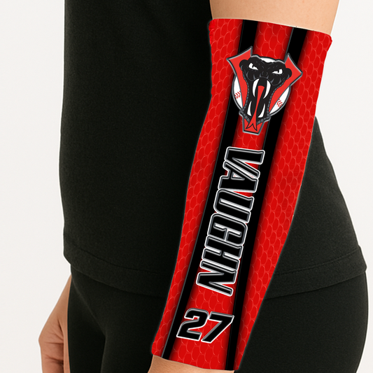 Viper Vibe Custom Arm Sleeve – Add Your Name, Player Number & Matching Team Style