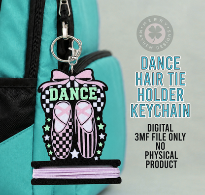 Dance Hair Tie Holder 3MF