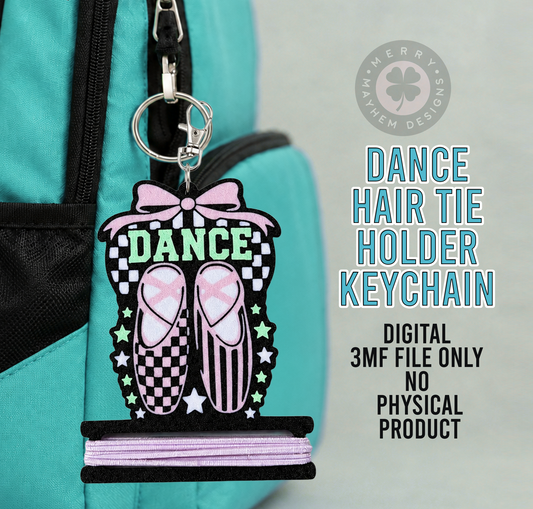 Dance Hair Tie Holder 3MF