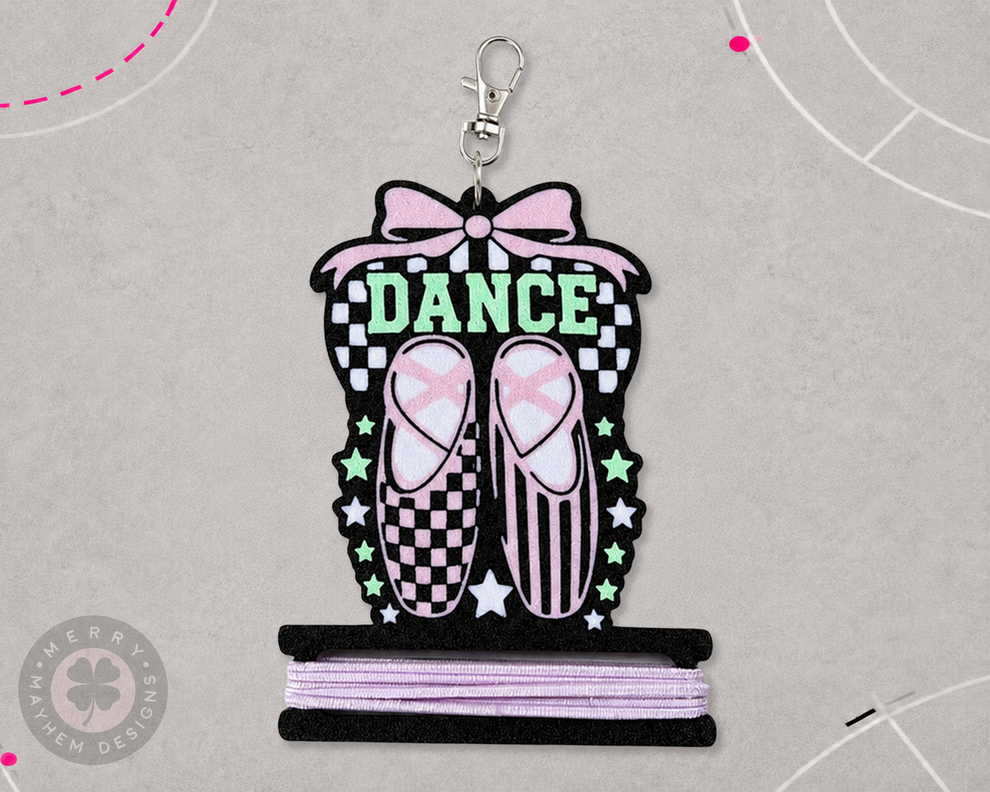 Dance Hair Tie Holder 3MF