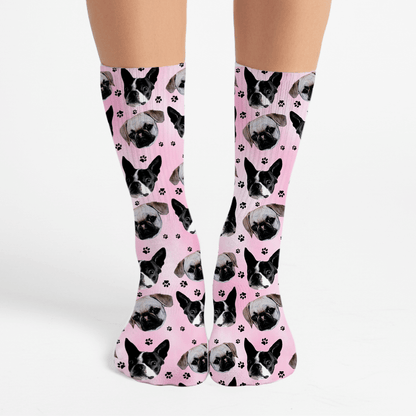 Custom crew socks for everyday wear