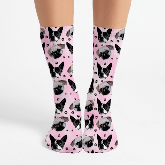 Custom crew socks for everyday wear