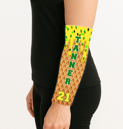Ice Cream Drip Arm Sleeve, Custom Respect the Drip