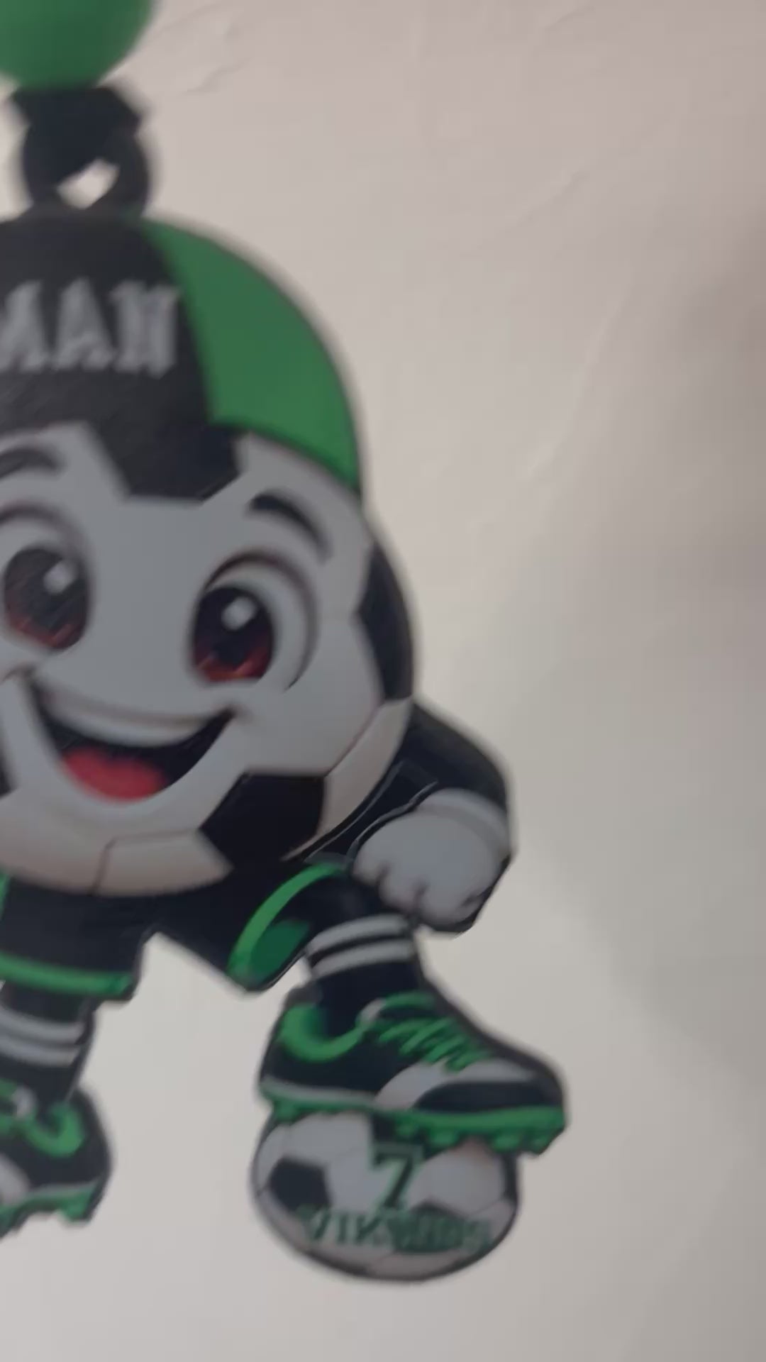 Custom Soccer Team Ornament